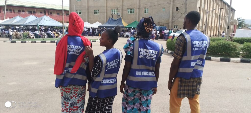 hapacin outreach services team during the first-ever World Hepatitis Testing Week